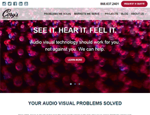 Tablet Screenshot of coryav.com